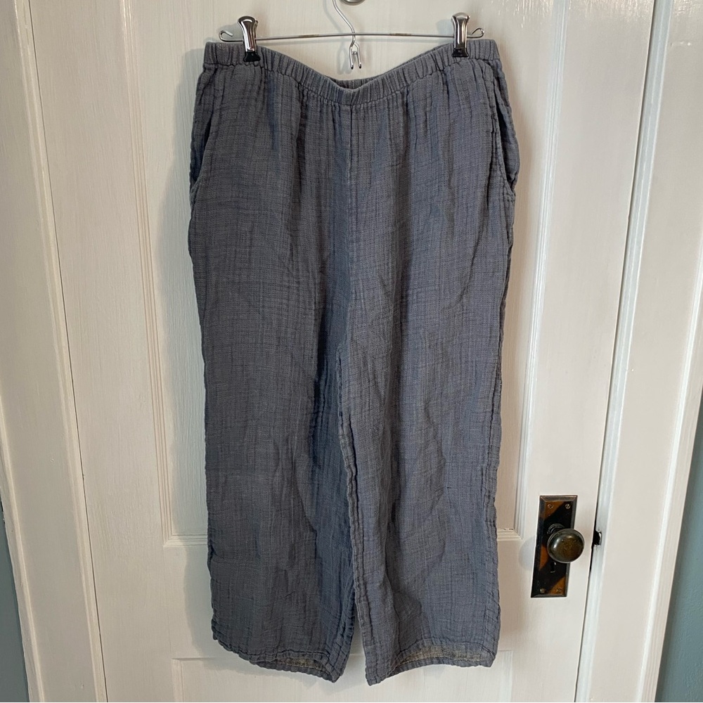 Flax cropped pants